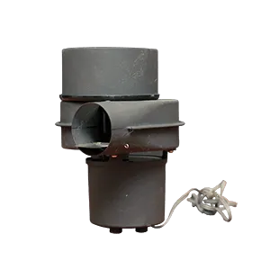 1972年 湯沸器用ガス強制排気ファン製造販売開始。