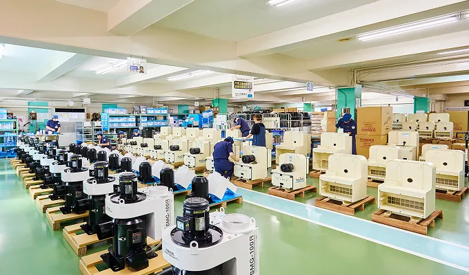 安定した生産体制