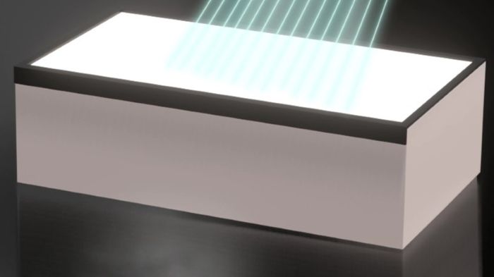 油煙を捕集しているフィルター