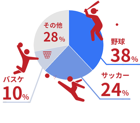 好きな観戦スポーツは？